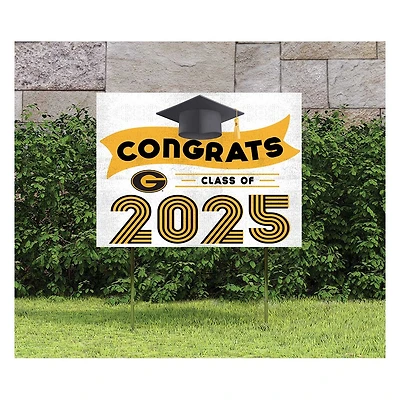Grambling Tigers Class of 2025 18" x 24" Yard Sign with Stakes