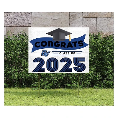 Grand Valley State Lakers Class of 2025 18" x 24" Yard Sign with Stakes