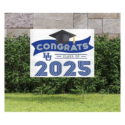 Hampton Pirates Class of 2025 18" x 24" Yard Sign with Stakes