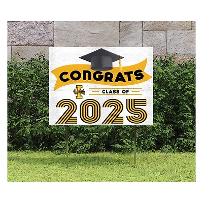 Idaho Vandals Class of 2025 18" x 24" Yard Sign with Stakes