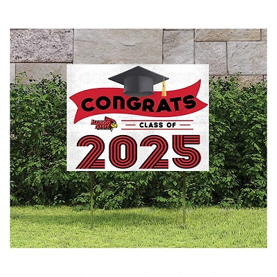 Illinois State Redbirds Class of 2025 18" x 24" Yard Sign with Stakes