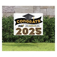 Alabama State Hornets Class of 2025 18" x 24" Yard Sign with Stakes