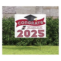 Indianapolis Greyhounds Class of 2025 18" x 24" Yard Sign with Stakes
