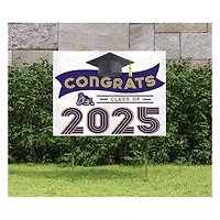James Madison Dukes Class of 2025 18" x 24" Yard Sign with Stakes