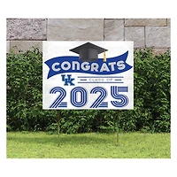Kentucky Wildcats Class of 2025 18" x 24" Yard Sign with Stakes