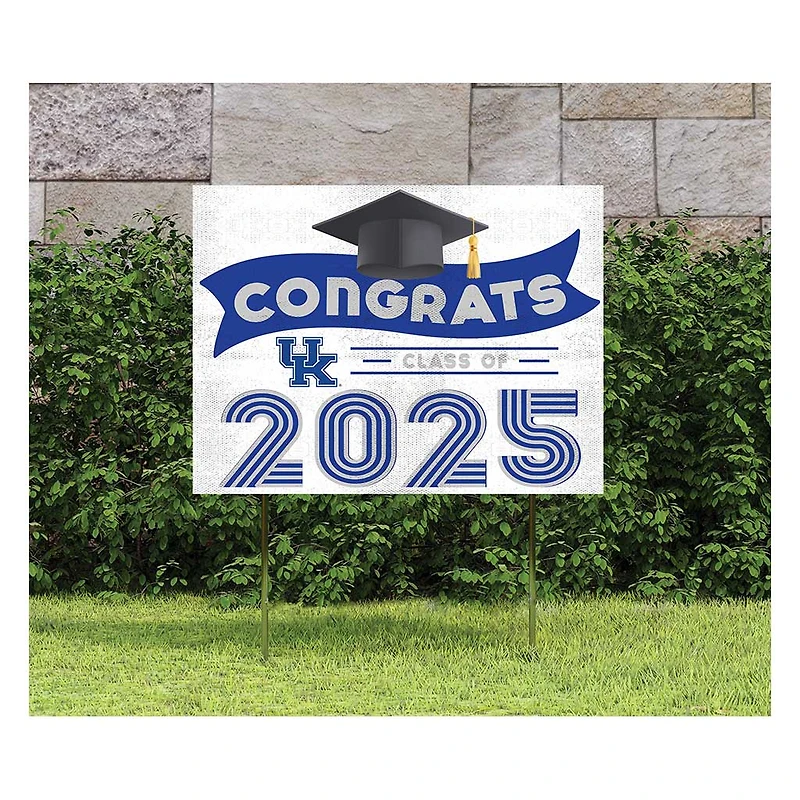 Kentucky Wildcats Class of 2025 18" x 24" Yard Sign with Stakes