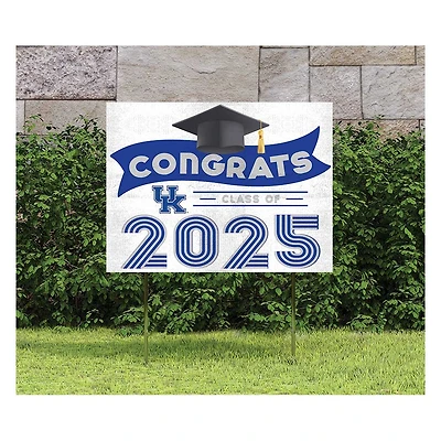 Kentucky Wildcats Class of 2025 18" x 24" Yard Sign with Stakes