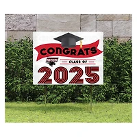 Clark Atlanta University Panthers Class of 2025 18" x 24" Yard Sign with Stakes