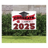 Central Missouri Mules Class of 2025 18" x 24" Yard Sign with Stakes