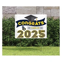 Central Oklahoma Bronchos Class of 2025 18" x 24" Yard Sign with Stakes