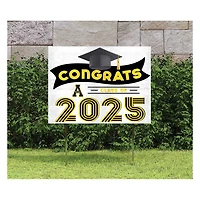 Appalachian State Mountaineers Class of 2025 18" x 24" Yard Sign with Stakes