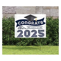 New Hampshire Wildcats Class of 2025 18" x 24" Yard Sign with Stakes