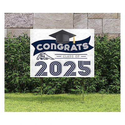 New Hampshire Wildcats Class of 2025 18" x 24" Yard Sign with Stakes