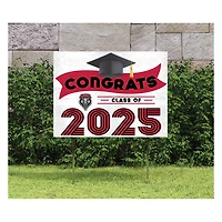 New Mexico Lobos Class of 2025 18" x 24" Yard Sign with Stakes