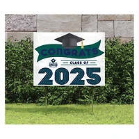 UNC Wilmington Seahawks Class of 2025 18" x 24" Yard Sign with Stakes