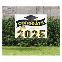 Toledo Rockets Class of 2025 18" x 24" Yard Sign with Stakes