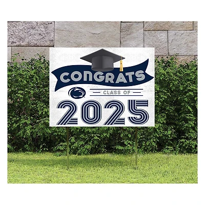 Penn State Nittany Lions Class of 2025 18" x 24" Yard Sign with Stakes