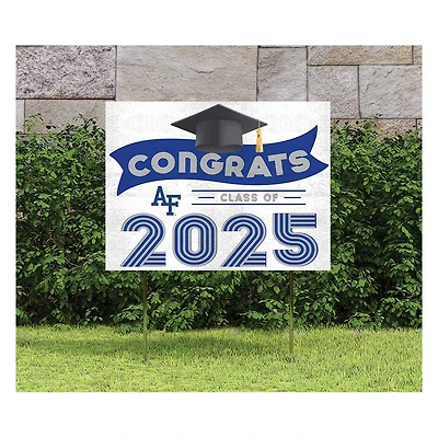 Air Force Falcons Class of 2025 18" x 24" Yard Sign with Stakes