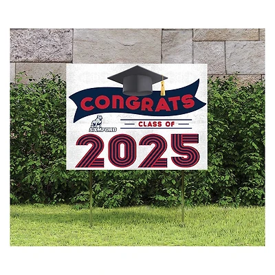 Samford Bulldogs Class of 2025 18" x 24" Yard Sign with Stakes