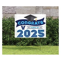Villanova Wildcats Class of 2025 18" x 24" Yard Sign with Stakes