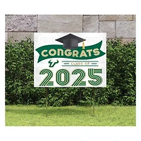 South Florida Bulls Class of 2025 18" x 24" Yard Sign with Stakes