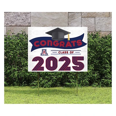 Arizona Wildcats Class of 2025 18" x 24" Yard Sign with Stakes