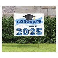 Spelman College Jaguars Class of 2025 18" x 24" Yard Sign with Stakes
