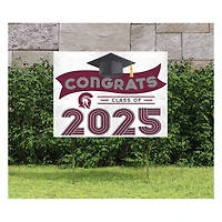 Arkansas Little Rock Trojans Class of 2025 18" x 24" Yard Sign with Stakes