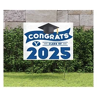 BYU Cougars Class of 2025 18" x 24" Yard Sign with Stakes