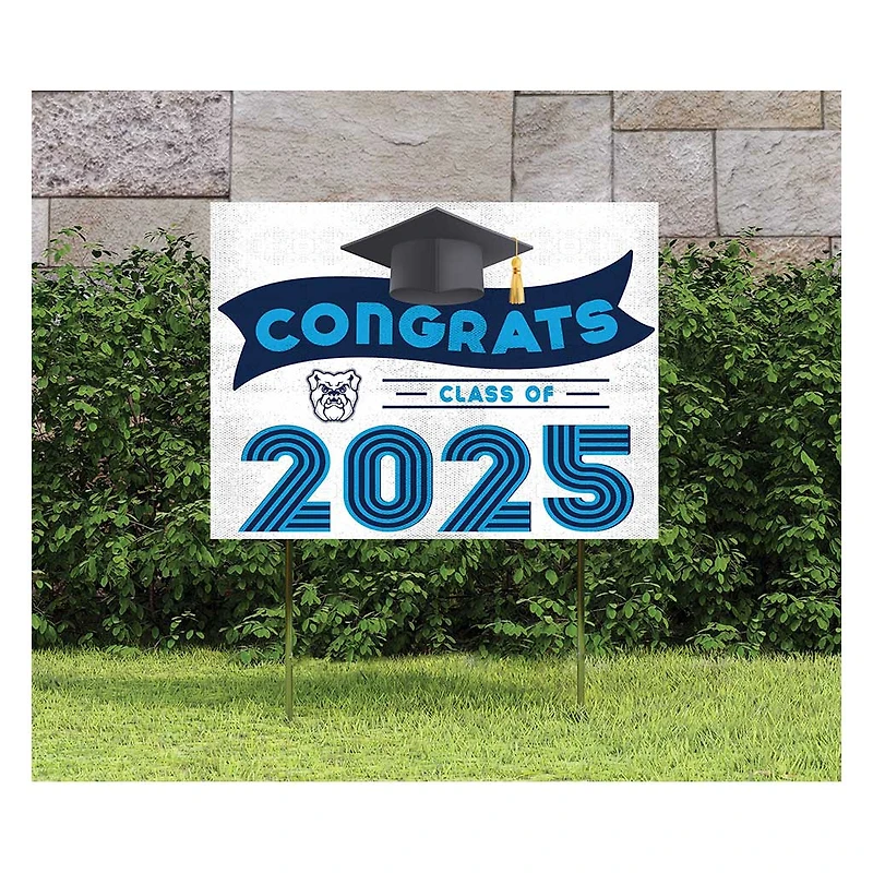 Butler Bulldogs Class of 2025 18" x 24" Yard Sign with Stakes