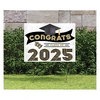 UCF Knights Class of 2025 18" x 24" Yard Sign with Stakes