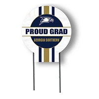 Georgia Southern Eagles Proud Grad 20" x 20" Circle Yard Sign with Stakes