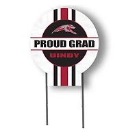 Indianapolis Greyhounds Proud Grad 20" x 20" Circle Yard Sign with Stakes