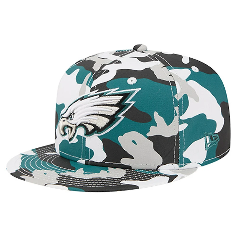 Men's New Era  Midnight Green/Black Philadelphia Eagles 59FIFTY Fitted Hat