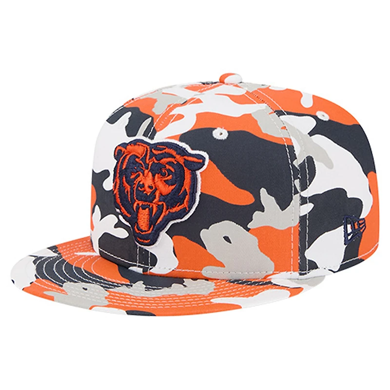 Men's New Era  Orange/Navy Chicago Bears 59FIFTY Fitted Hat