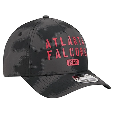 Men's New Era Gray Atlanta Falcons Halftone Camo 9FORTY Hat