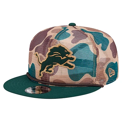 Men's New Era Camo Detroit Lions Duck Camo 9FIFTY Snapback Hat