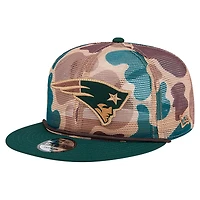 Men's New Era Camo New England Patriots Duck Camo 9FIFTY Snapback Hat