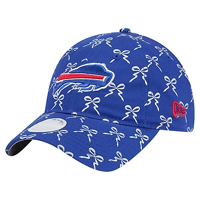 Women's New Era  Royal Buffalo Bills Ribbon 9TWENTY Adjustable Hat