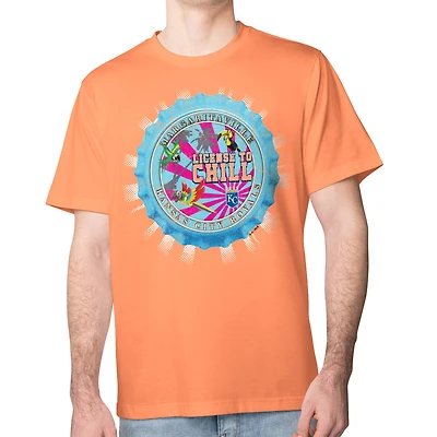 Men's Margaritaville  Orange Kansas City Royals Chill Bottle Cap Classic T-Shirt