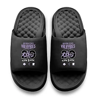 Youth ISlide Kate Martin Black Golden State Valkyries Round 21 Motive Slide Sandals