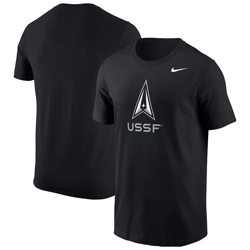 Men's Nike Black Air Force Falcons Space Rivalry T-Shirt