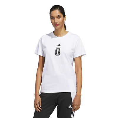 Women's adidas White 2026 FIFA World Cup Official Graphic T-Shirt