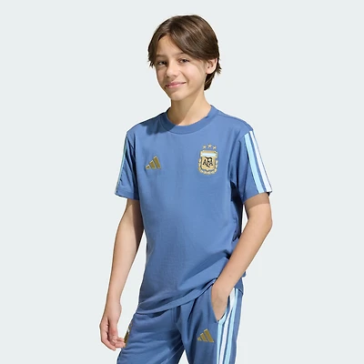 Youth adidas  Blue Argentina National Team   Alphaskin T-Shirt