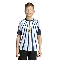 Youth adidas White Argentina National Team 2026 Pre-Match Top