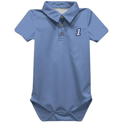 Infant Vive La Fete Light Blue Ross Chastain Polo Bodysuit