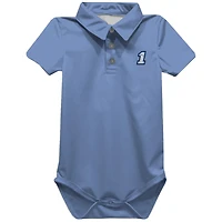 Infant Vive La Fete  Light Blue Ross Chastain Polo Bodysuit