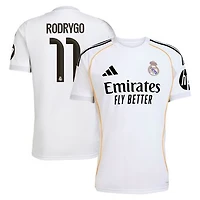 Men's adidas Rodrygo White Real Madrid 2025/26 Home Replica Jersey