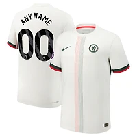 Men's Nike  Cream Chelsea 2025/26 Away Authentic Custom Jersey