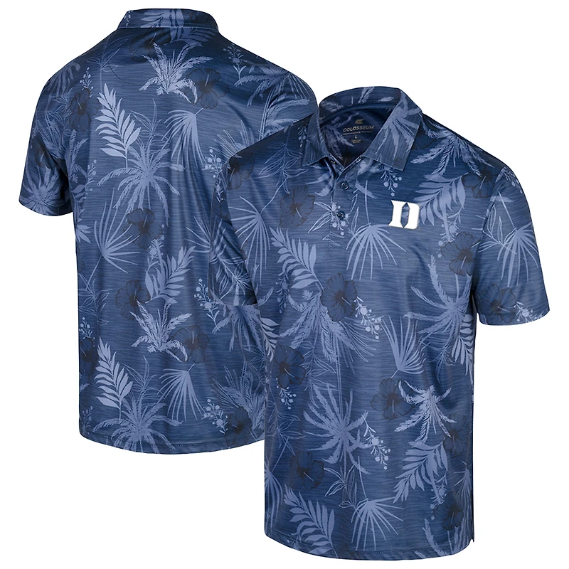 Men's Colosseum  Royal Duke Blue Devils Palms Team Polo